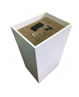 Стол досмотровый 500х400х950 мм (белый)