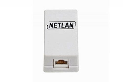 Розетка информационная настенная EC-UWO-1-UD2-WT-10 1 порт RJ45/8P8C; 5е; Неэкранированная;