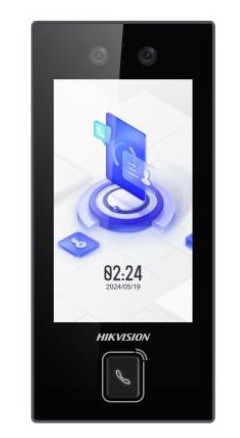 Терминал доступа с распознаванием лиц DS-K1T344MFX-E1 ( лицо, отпечаток, карта)