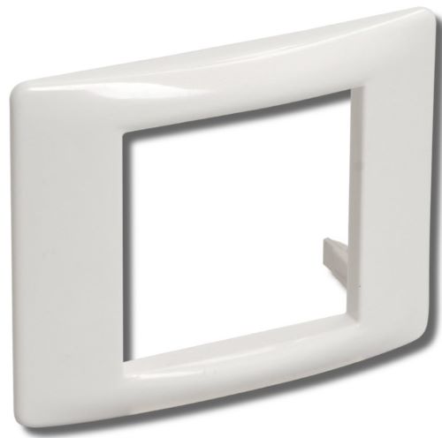 Рамка и суппорт универсальные 2 модуля белые (CKK-40D-RU2-K01)