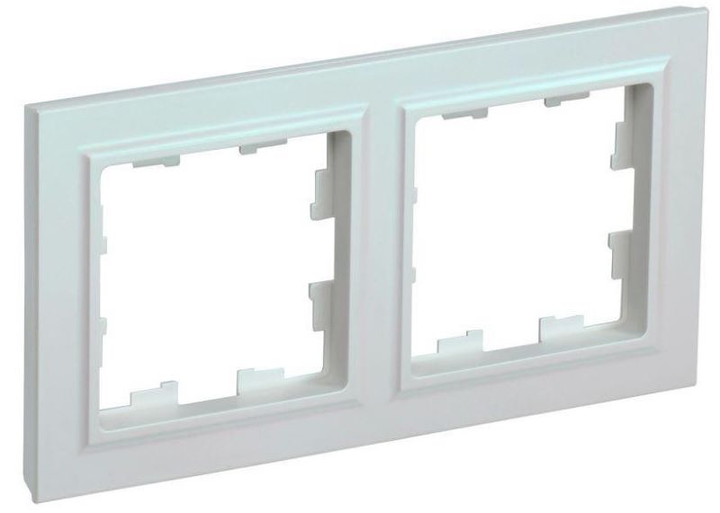 Рамка 2-м BRITE РУ-2-БрЖ жемчуж. IEK BR-M22-K36