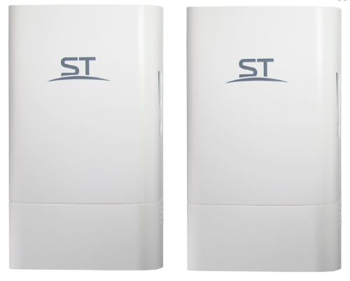 Беспроводная точка доступа ST-AP1/867-5 (Комплект 2 шт.), 1*10/100Mbps, до 1 км, 5 ГГц