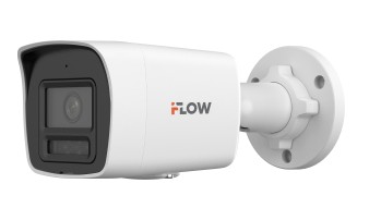 IP-видеокамера цилиндрическая F-IC-1146CM(2.8mm), Eco, BrightVu, 4Мп уличная с гибр Smart-подсв, мик