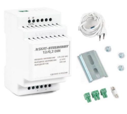SKAT-STELBERRY 12/0,2 DIN (242),Источник электропитания малогабаритный