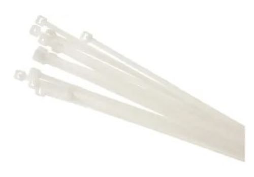 Хомут 250х3.6мм нейлон (100шт) NCT-036-250-100/WH (71043)