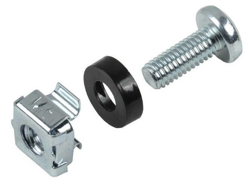 Набор закладных винтов-шайб-гаек M6x15мм (1 компл)