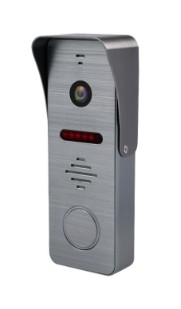 Вызывная панель WARTE-DP-03 MHD графит (АЛЬТ) мультиформатная видеодомофона 2mp 148 градусов