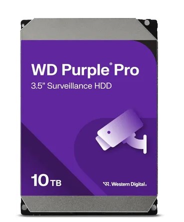 Жесткий диск WD Purple Pro WD102PURP, 10ТБ, HDD, SATA III, 3.5"