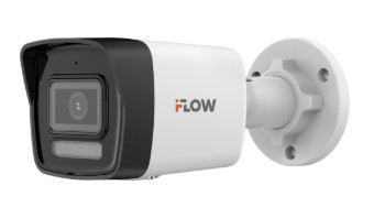 IP-видеокамера цилиндрическая F-IC-1182CM(2.8mm), Eco, 8Мп уличная с гибридной Smart-подсветкой, мик