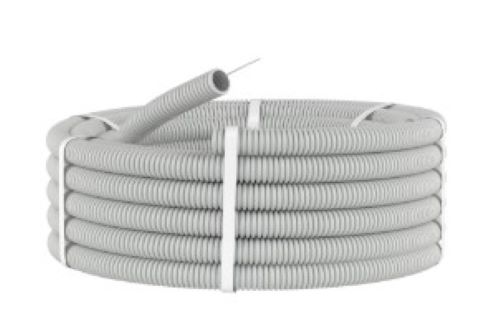 Труба ПВХ легкая серая D16 (91916)