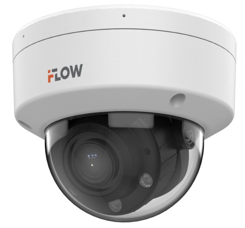 IP видеокамера купольная F-IC-1722CMZ4(2.8-12mm), Eco, 2Мп уличная с гибридной Smart-подсветкой, мик