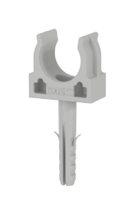 Держатель с защелкой и дюбелем D20 (100 шт) (51320)