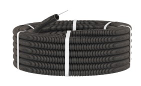 Труба ПНД лёгкая черная D16 (71716)