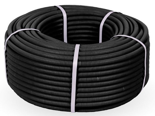 Труба ПНД безгалогенная (HF) черная с/з D25 (PR.022551)