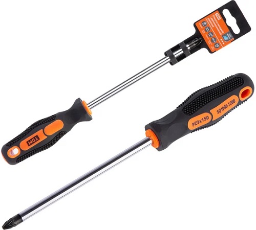 Отвертка позидрайв двухкомпонентная CR-V, тип PZ3x150 "Алмаз" TDM (SQ1006-1208)