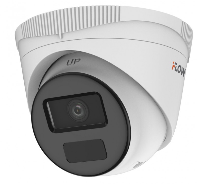 IP видеокамера купольная F-IC-1341M(2.8mm), Eco, 4Мп уличная с ИК-подсветкой до 30м и с микрофоном.