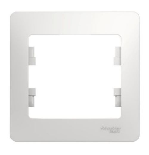 Glossa рамка 1-местная, белый (GSL000101)