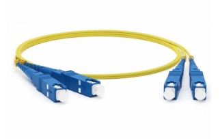 Патч-корд SC(UPC) - SC(UPC) SX SM G.652D 3мм LSZH - 1м