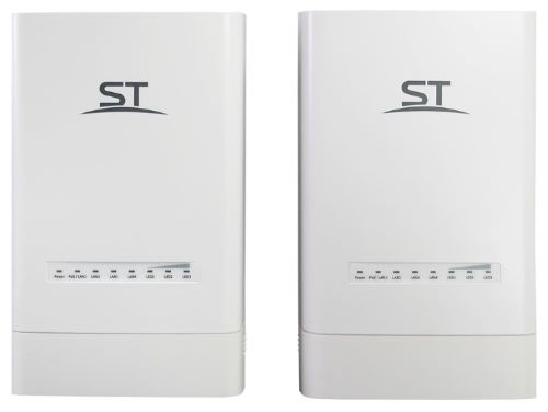 Беспроводная точка доступа ST-AP5/867-5 (Комплект 2 шт.), 4*10/100 LAN, до 5км., 5 ГГц
