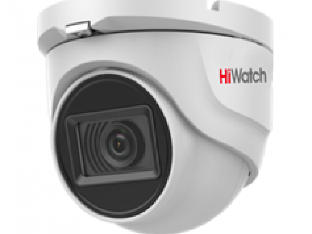 HiWatch DS-T503(C) 3,6мм 5Мп купольная HD-TVI-видеокамера с EXIR-подсветкой до 30м
