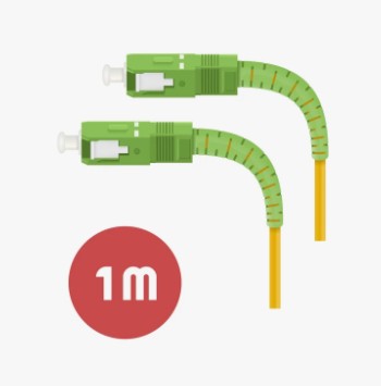 Патч-корд SC(UPC) - SC(UPC) SX SM G.657A 3мм LSZH - 1м