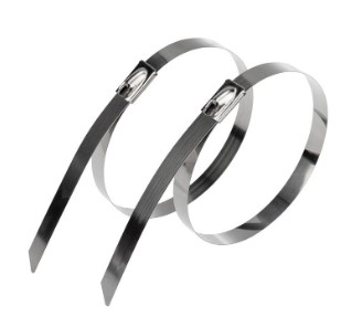 Хомут-стяжка стальная REXANT 300x4,6 мм, 50 шт (07-0308)