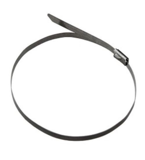 Стяжка кабельная стальная (304) 300x4,6мм (100 шт) REXANT (07-0308-100)