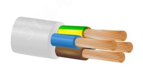Провод силовой ПВС 4х1,5