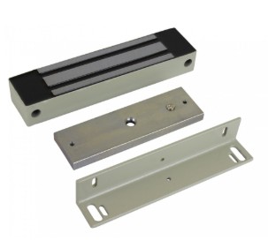 ML-350N с уголком (серый) Замок электромагнитный