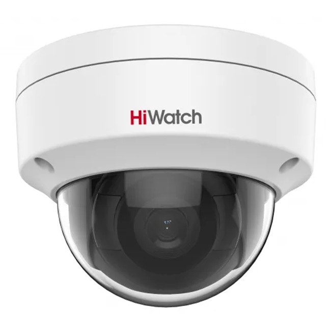 HiWatch DS-I202 (E) (4 mm) 2Мп уличная купольная мини IP-камера