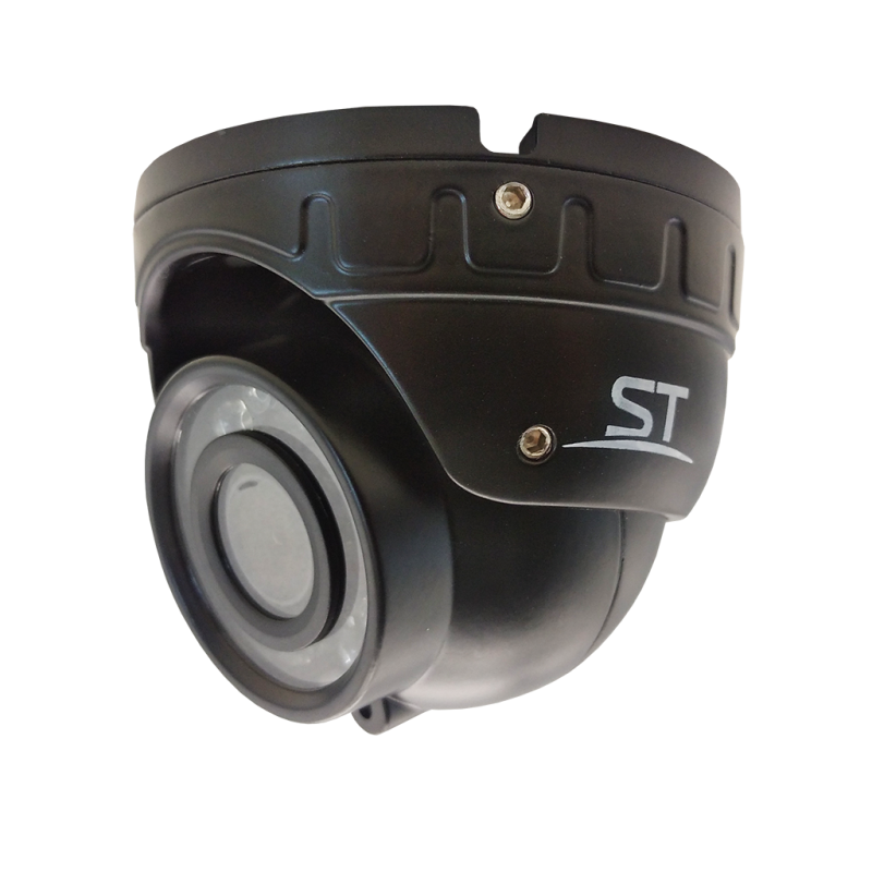 ST-S2501, ЧЕРНАЯ, цветная IP, 2Mp 2,8mm CMOS, ИК до 25 м. Встроенный микрофон