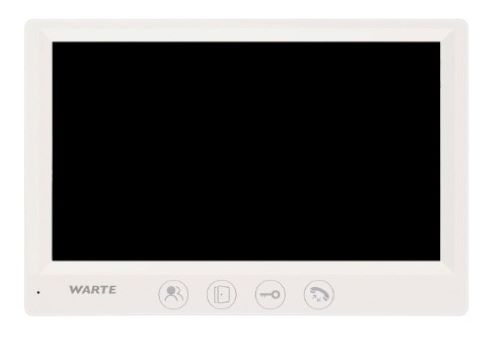 Видеодомофон WARTE-DM7-07M MHD белый (КВАРТАЛ) 7" c записью по детекции движения