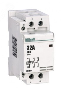 Контактор модульный МК-103 2НО 32А 230В DEKraft 18071DEK