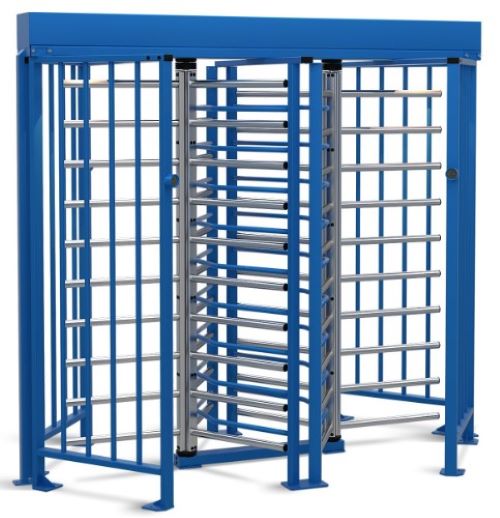 Турникет электромеханический сдвоенный полноростовый PERCo-RTD-20.1S