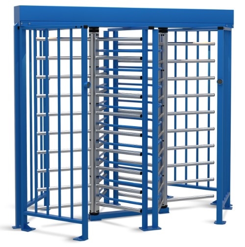 Турникет электромеханический сдвоенный полноростовый PERCo-RTD-20.2S