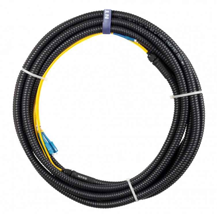 Сборка кабельная NTSS 2ов, LC/UPC-LC/UPC 9/125мкм, длина 50м, вывод 0.4м, буфер 3мм