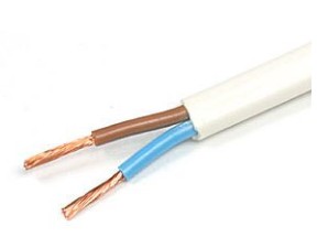 Провод соединительный ШВВПмб 2х0,75 белый (SQ0120-0302)