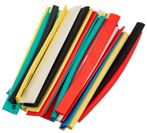 Термоусаживаемая трубка ТУТнг 4/2, 6/3, 8/4, 10/5, 12/6 набор SQ0518-0515